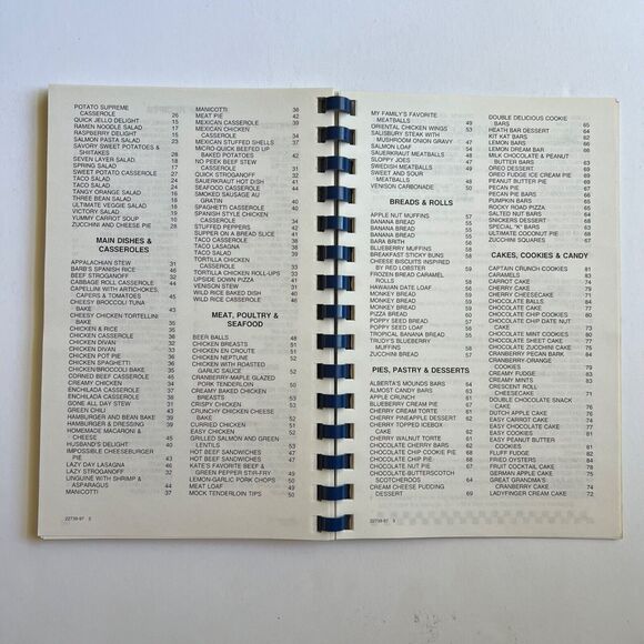 Vintage 1998 Cookbook Making the Grade Recipes from Lakeview Elementary School - Picture 9 of 11